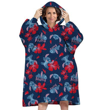 Charger l&#39;image dans la galerie, Poncho Stitch &quot;Aloha&quot;
