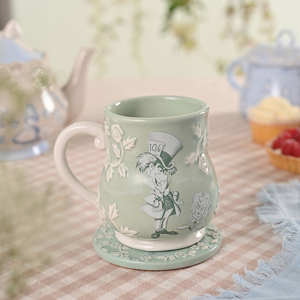 ALICE AUX PAYS DES MERVEILLES - Chapelier Fou - Mug en Relief 350ml