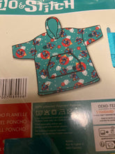 Charger l&#39;image dans la galerie, Poncho Oversize en flanelle ENFANT
