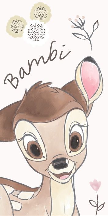 Serviette de bain Bambi